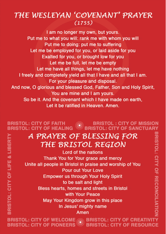 Weslean covenant prayer