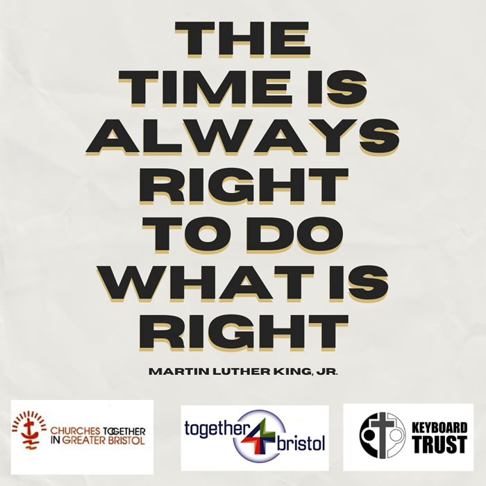 Quote The Time is Always MLK 7