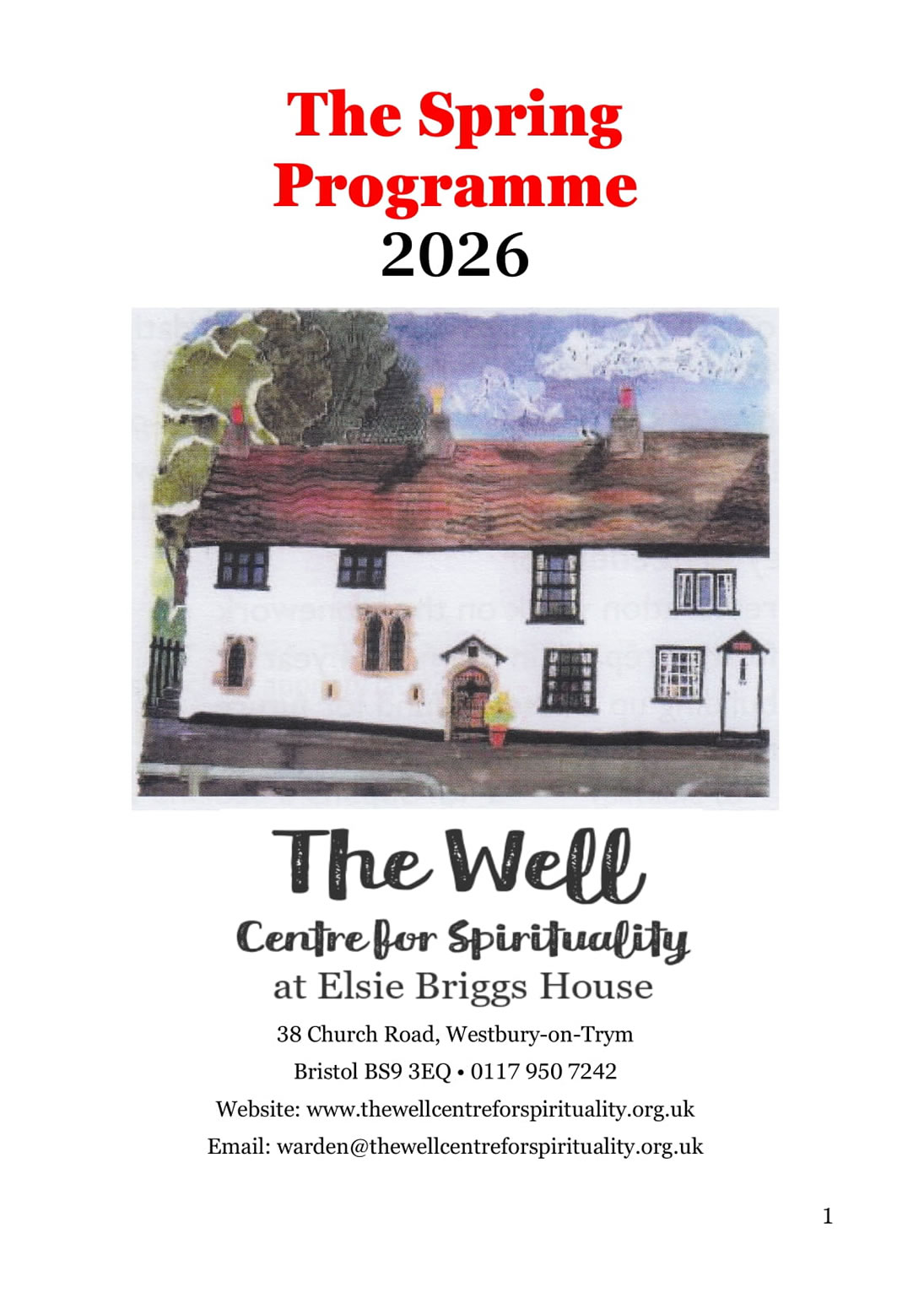 The Well Programme 2026 Spring