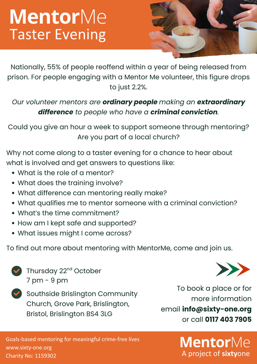 MentorMe Taster Flyer Nov 2026