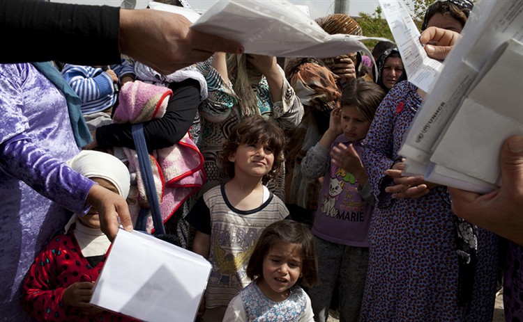 Syrian refugees in Iraq