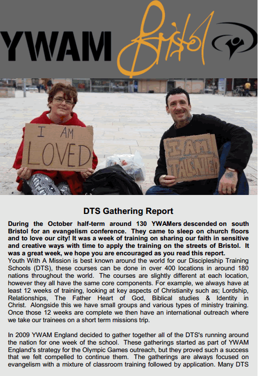 DTS Gathering report 2014 1