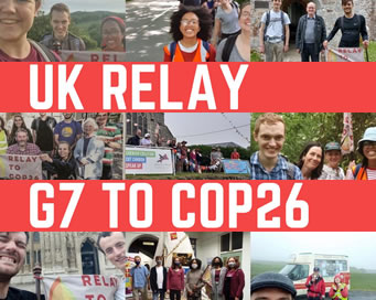 Young Christian Climate Network - UK Relay G7 to COP26