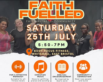 Sat 25 Jul - Faith Fuelled Fitness Class
